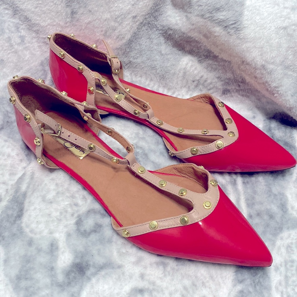Halogen salmon flats size 8.5 designer shoes